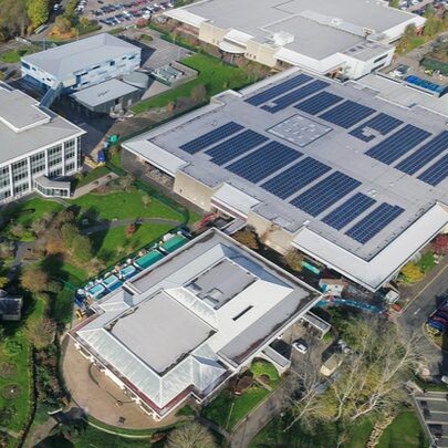 Solar panel installation